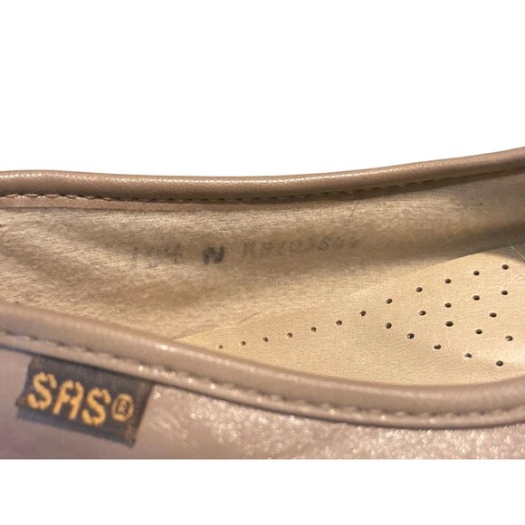SAS Tripad Taupe‎ Lace Up Leather Orthotic Walking Comfort Flat Shoes 10.5 - Picture 8 of 8